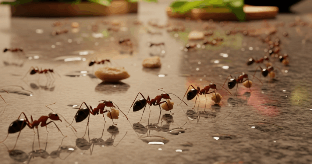 How to Stop Red Ants and How to Stop Black Ants
