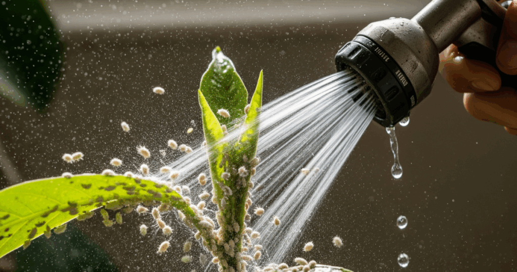 Blast Mealybugs Off with Water