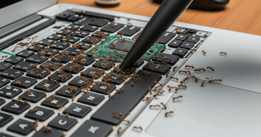 How to Get Rid of Ants in Laptop
