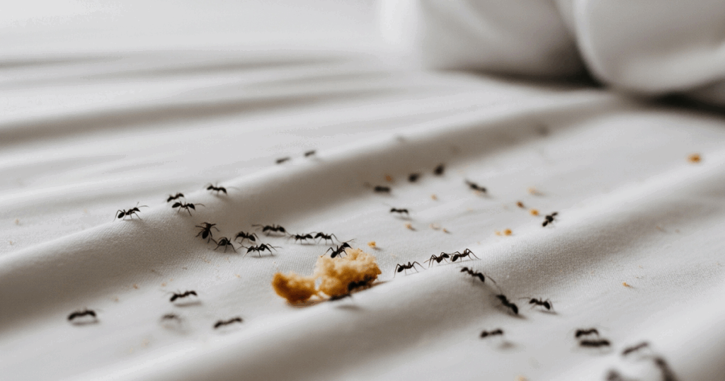 How to Get Rid of Ants in Bed