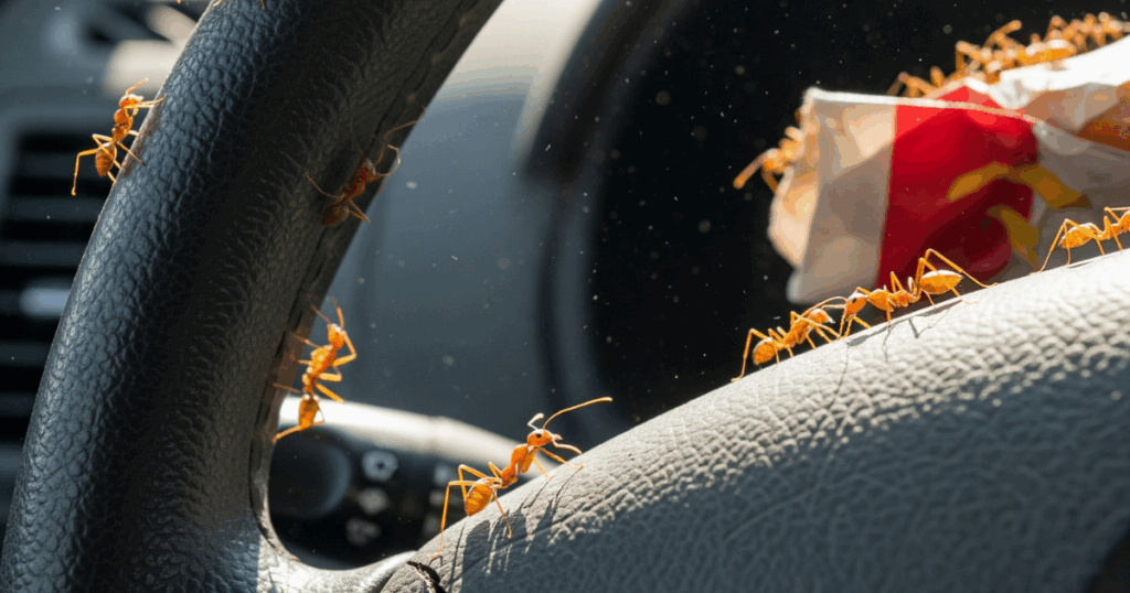 How to Get Rid of Ants in Car