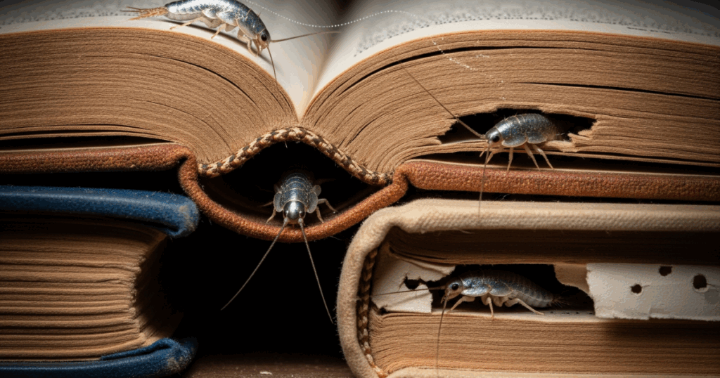 Get Rid of Silverfish in Books