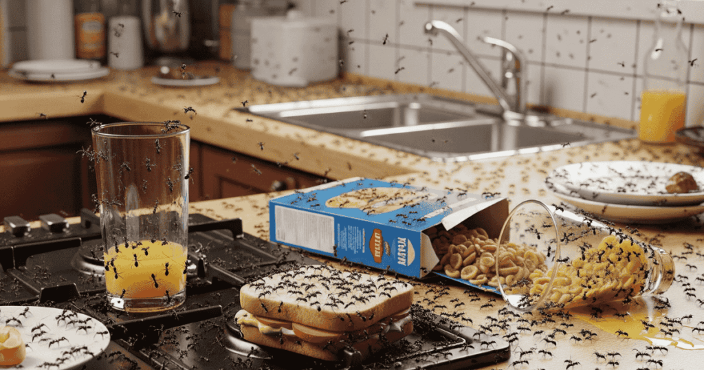 Kitchen Ant Infestation