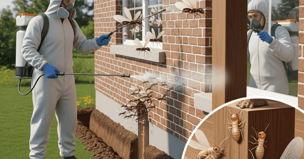 Pest Control for Flying Ants vs Termites