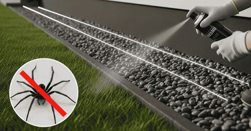 Preventive measures to keep spiders away