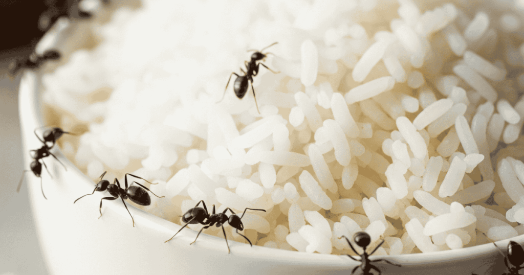 How to Remove Ants from Rice