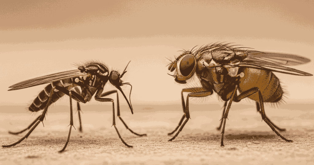 Gnats vs Fruit Flies