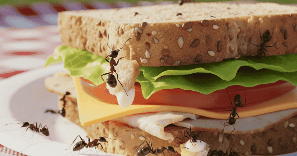 Why Ants Invade Food