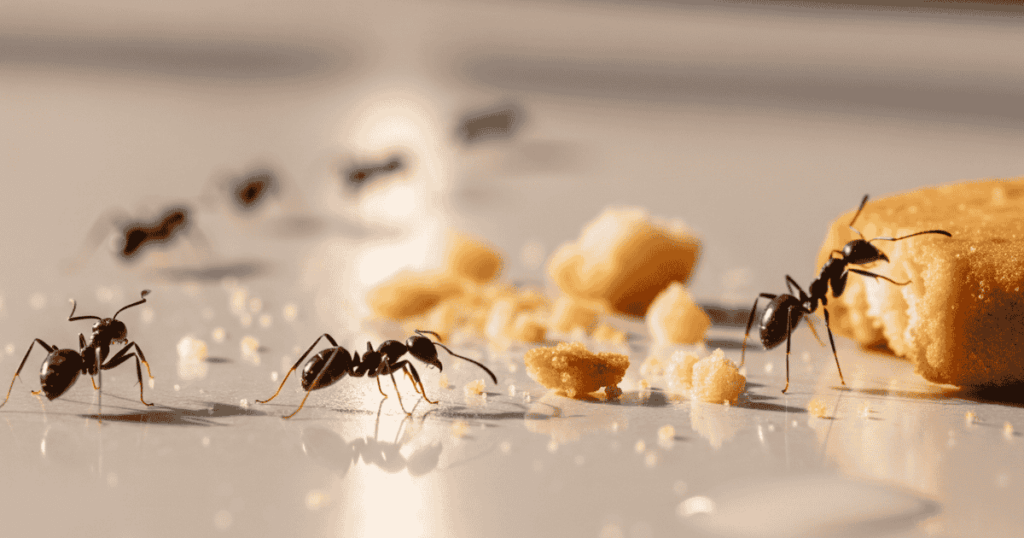 Remove Ants from Food