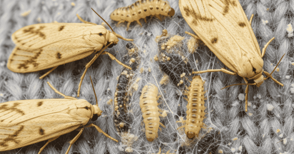 Wool Moth Infestation