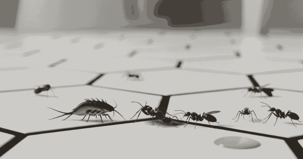 Common Insects in Bathrooms