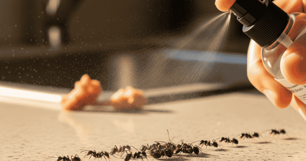 Get Rid of Little Black Ants Chemically