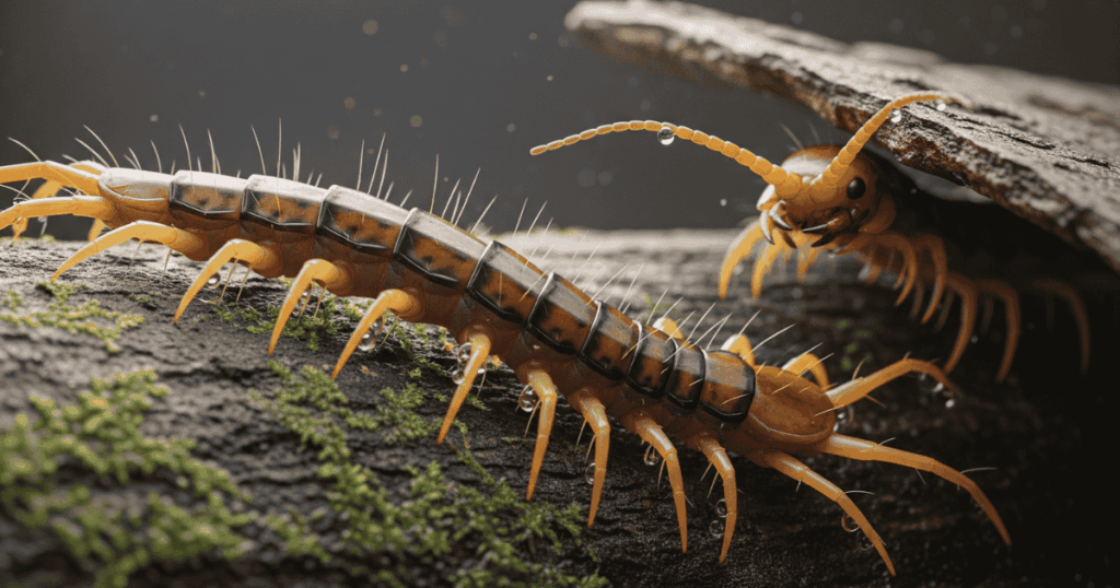 Common Centipede Hiding Sites
