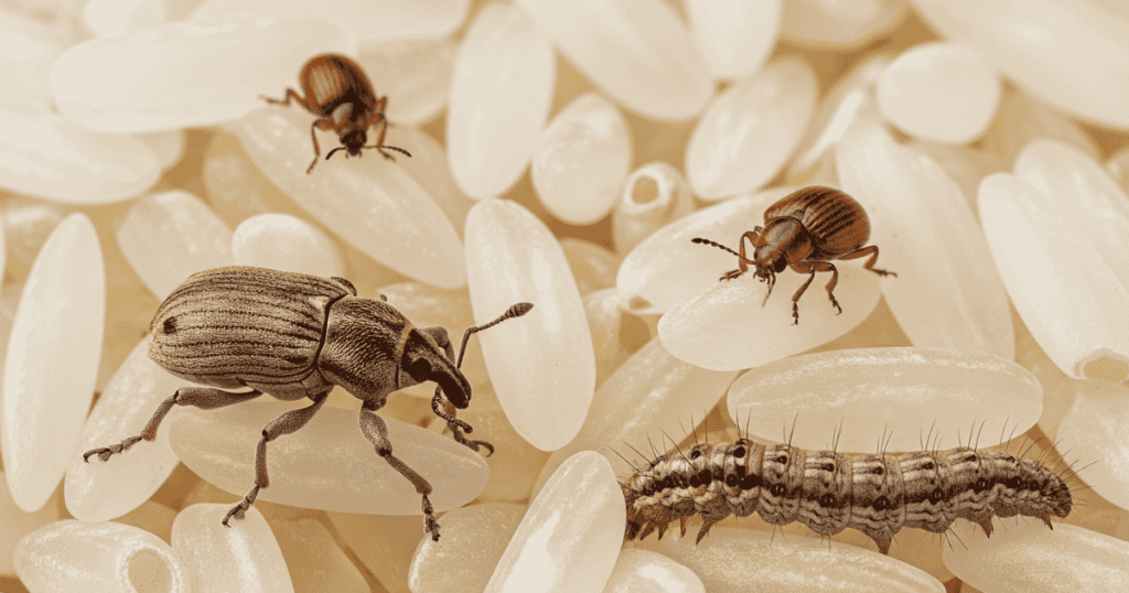 How to Get Rid of Insects in Rice