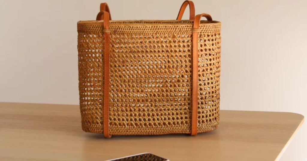 Rattan Baskets and Woven Bags