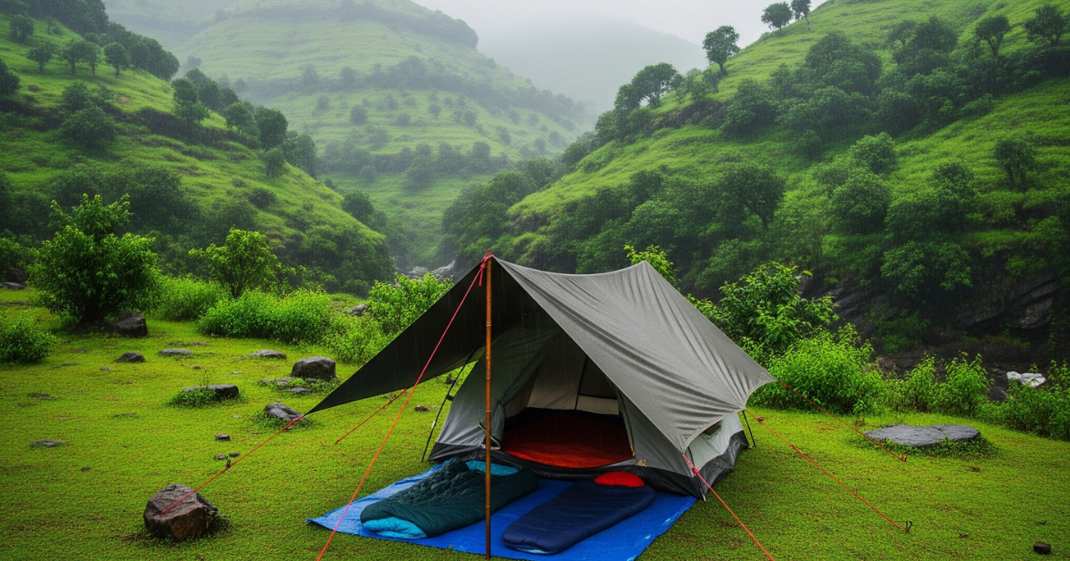 Monsoon Camping in Maharashtra