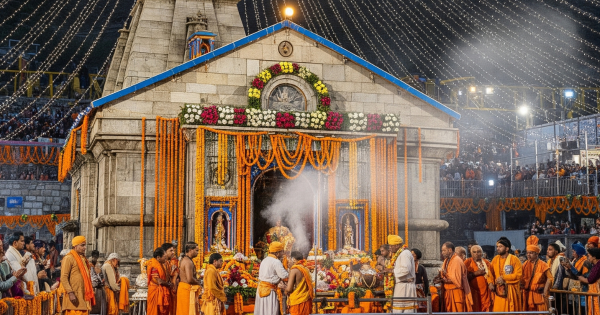 Kedarnath Temple Open and Close Date