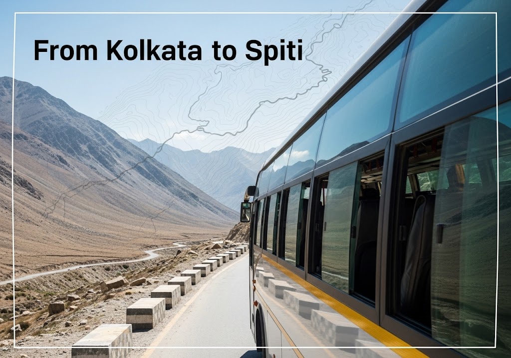 How to Reach Spiti Valley from Kolkata