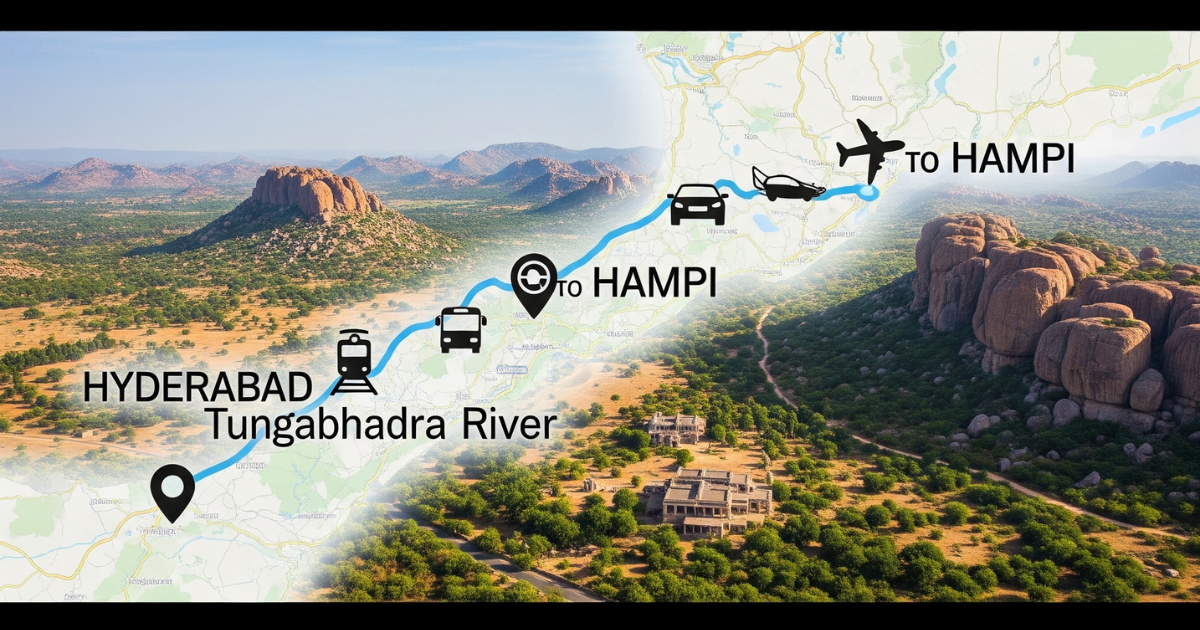 How to Reach Hampi from Hyderabad