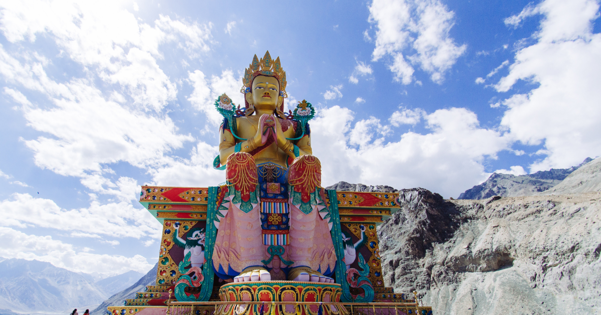 Buddhist Monastery in Ladakh