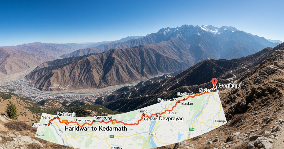 How to Reach Kedarnath from Haridwar