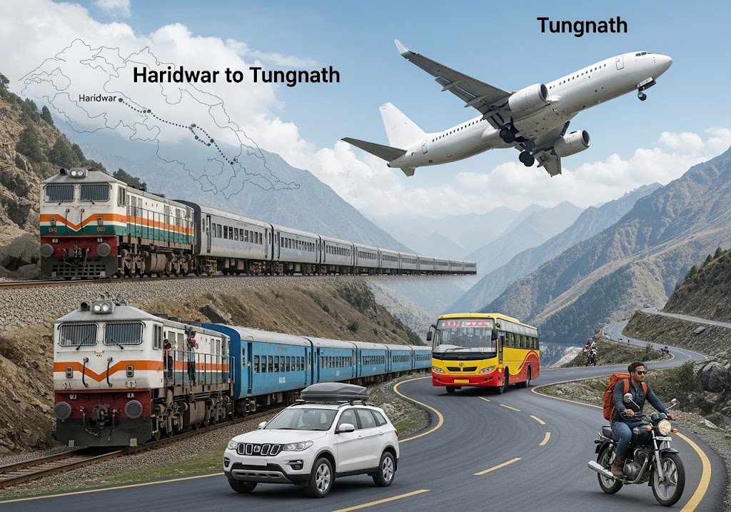 How to Reach Tungnath from Haridwar