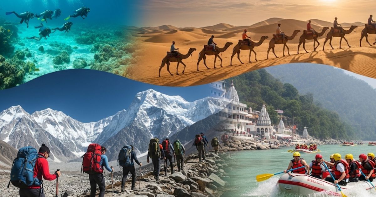 adventure travel in india