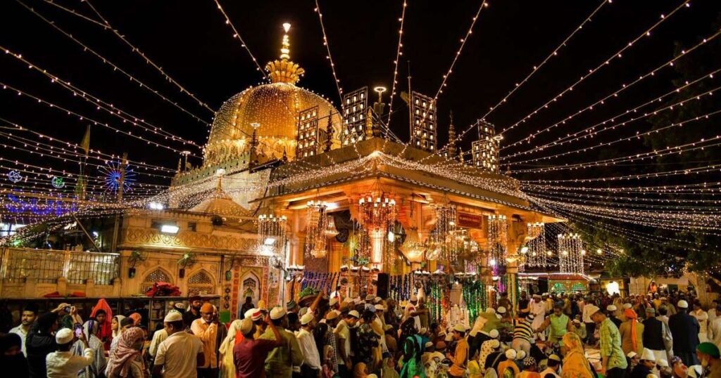 Dargah Sharif at Night