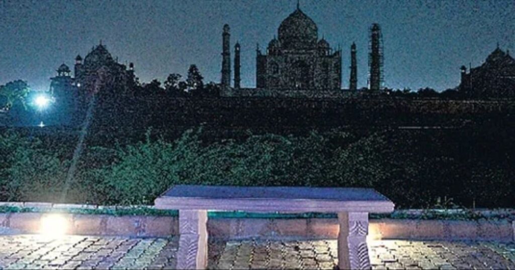 Mehtab Bagh at Night