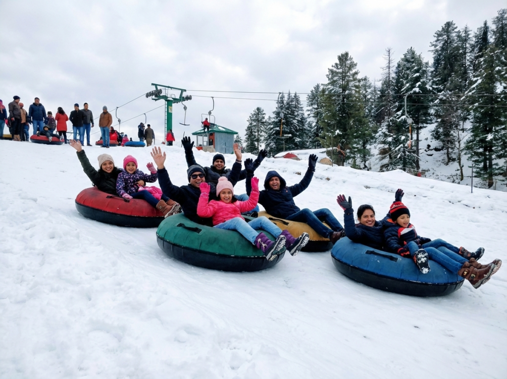 Snowfall Places Near Shimla