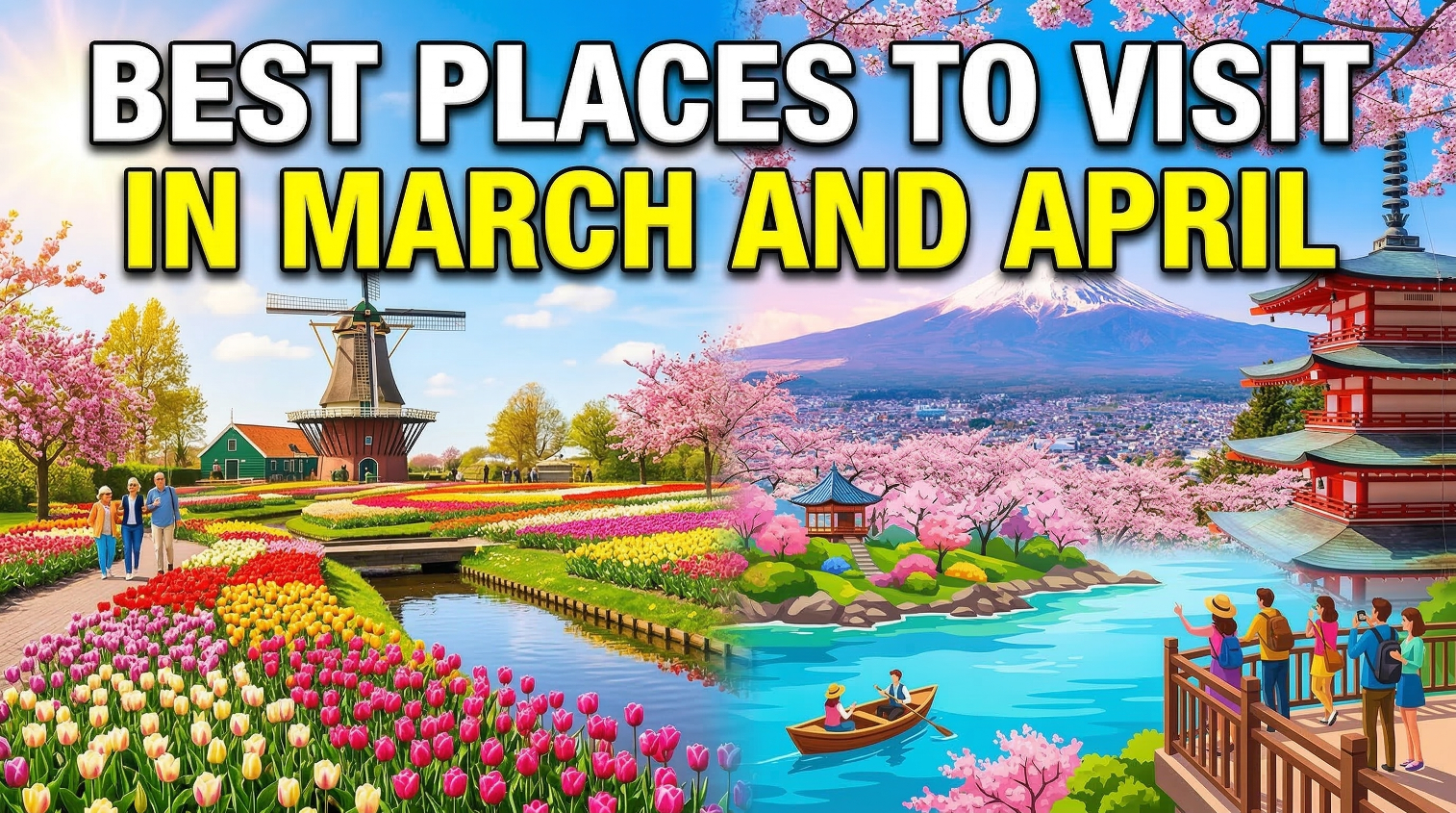 Best Places to Visit in March and April 2026