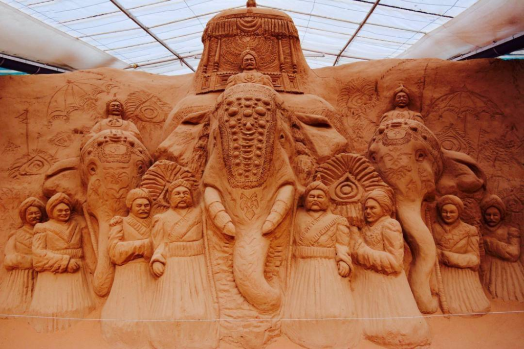 sand sculpture museum mysore