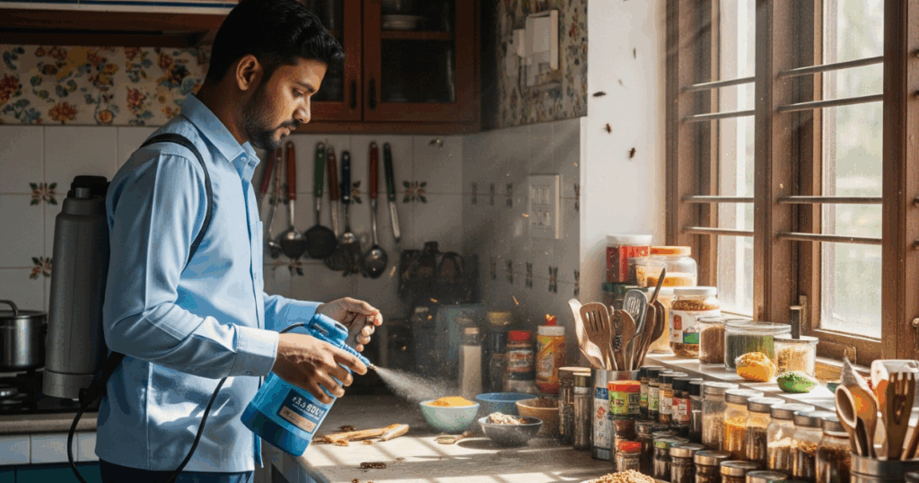 Pest Control in Kitchen