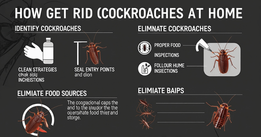 How to Get Rid of Cockroaches at Home