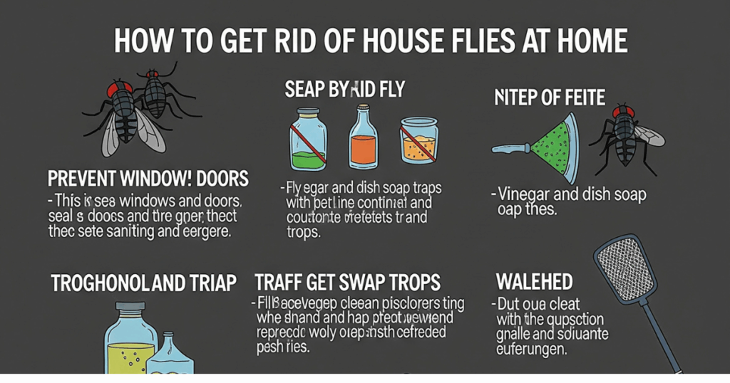 How to Get Rid of House Flies